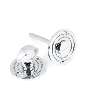 Polished Chrome Round Bathroom Thumbturn