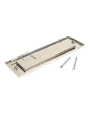 Polished Nickel Large Letter Plate
