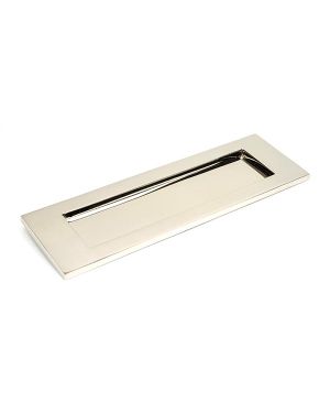 Polished Nickel Large Letter Plate