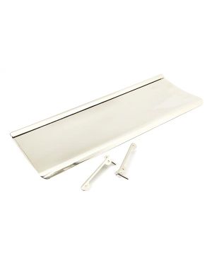 Polished Nickel Large Letter Plate Cover