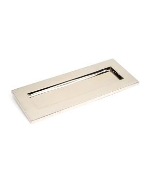 Polished Nickel Small Letter Plate