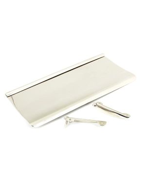 Polished Nickel Small Letter Plate Cover