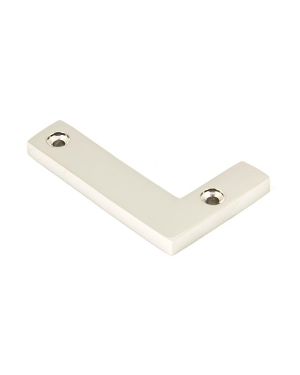 Polished Nickel Letter L