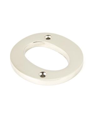Polished Nickel Letter O