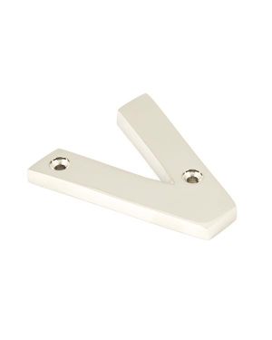 Polished Nickel Letter V