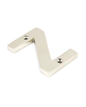 Polished Nickel Letter Z