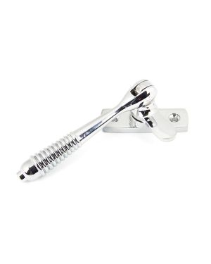 Polished Chrome Locking Reeded Fastener