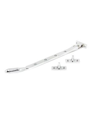 Polished Chrome 10" Reeded Stay