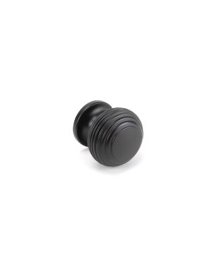 Aged Bronze Beehive Cabinet Knob 30mm