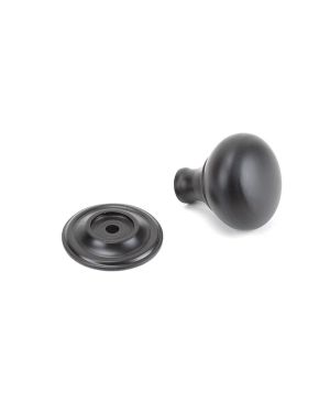 Aged Bronze Mushroom Cabinet Knob 32mm