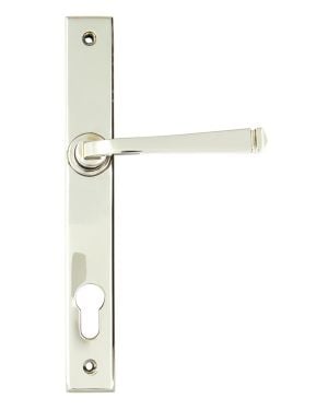 Polished Nickel Avon Slimline Lever Espag. Lock Set