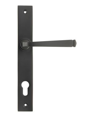 Aged Bronze Avon Slimline Lever Espag. Lock Set