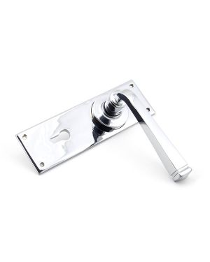 Polished Chrome Avon Lever Lock Set