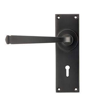 Aged Bronze Avon Lever Lock Set