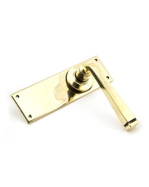 Aged Brass Avon Lever Latch Set