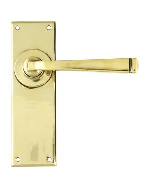 Aged Brass Avon Lever Latch Set