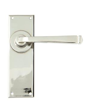 Polished Nickel Avon Lever Latch Set