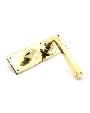 Aged Brass Avon Lever Bathroom Set