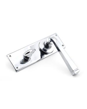 Polished Chrome Avon Lever Bathroom Set