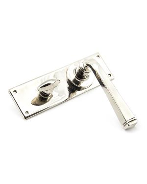 Polished Nickel Avon Lever Bathroom Set
