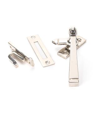 Polished Nickel Locking Avon Fastener