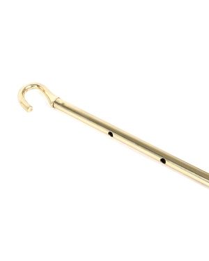 Lacquered Brass 1-2m Telescopic Window Winder