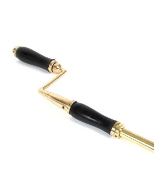 Lacquered Brass 1-2m Telescopic Window Winder