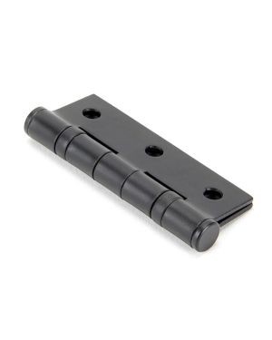 Black 3" Ball Bearing Butt Hinge (pair)