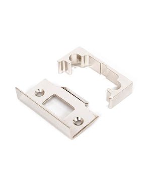 Nickel ½" Rebate Kit for Tubular Mortice Latch