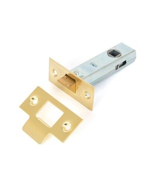 Electro Brassed 3" Tubular Mortice Latch