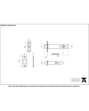 SSS 5" Heavy Duty Tubular Deadbolt