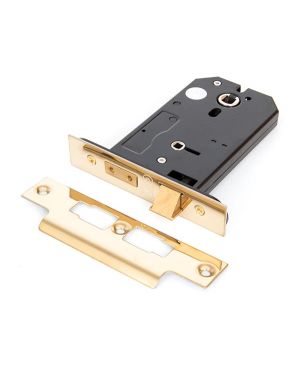 PVD 5" Horizontal Bathroom Lock