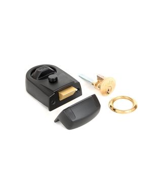 Black Modern Case Night Latch