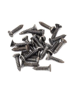 Pewter 4x½" Countersunk Screws (25)