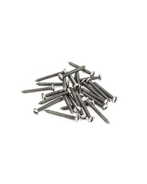 Pewter 10x1½" Round Head Screws (25)