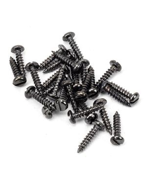 Dark Stainless Steel 4x½" Round Head Screws (25)