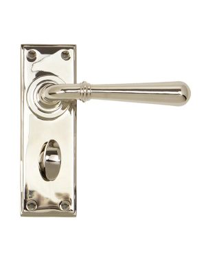 Polished Nickel Newbury Lever Bathroom Set