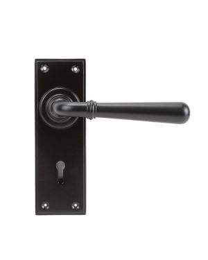 Aged Bronze Newbury Lever Lock Set