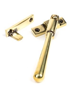 Aged Brass Night-Vent Locking Newbury Fastener