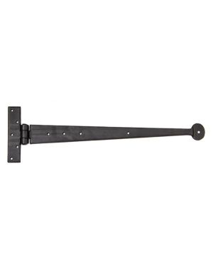 External Beeswax 18" Penny End T Hinge (pair)