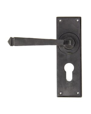 External Beeswax Avon Lever Euro Lock Set
