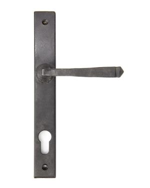 External Beeswax Avon Slimline Lever Espag. Lock Set