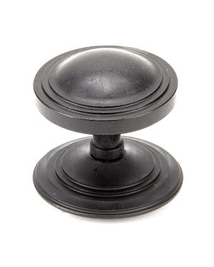 External Beeswax Art Deco Centre Door Knob