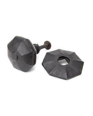 External Beeswax Octagonal Centre Door Knob