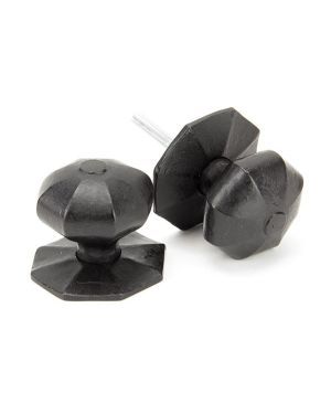 External Beeswax Large Octagonal Mortice/Rim Knob Set