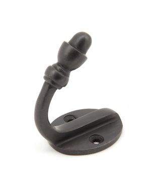 Aged Bronze Coat Hook