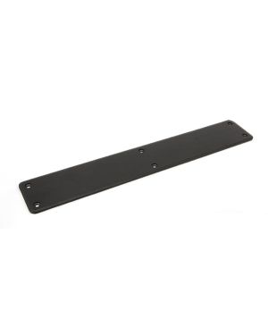 Black 400mm Plain Fingerplate