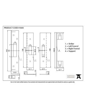 SSS ½" Euro Dead Lock Rebate Kit