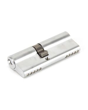 Satin Chrome 35/45 Euro Cylinder