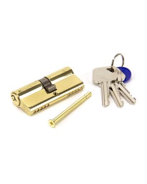 Lacquered Brass 35/35 Euro Cylinder